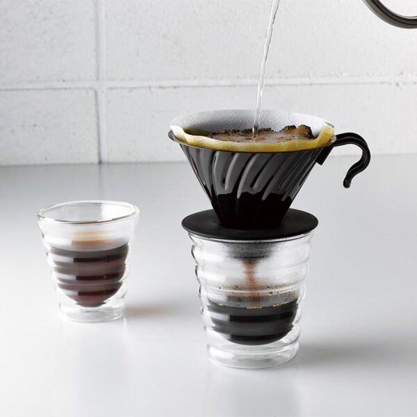 V60 Metal Dripper - Matte Black 1-4 cups - Image 2